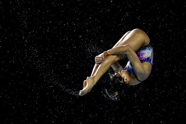Zimbio Pandelela at the Aquece Rio Test Event for the 2016 Rio Olympics.